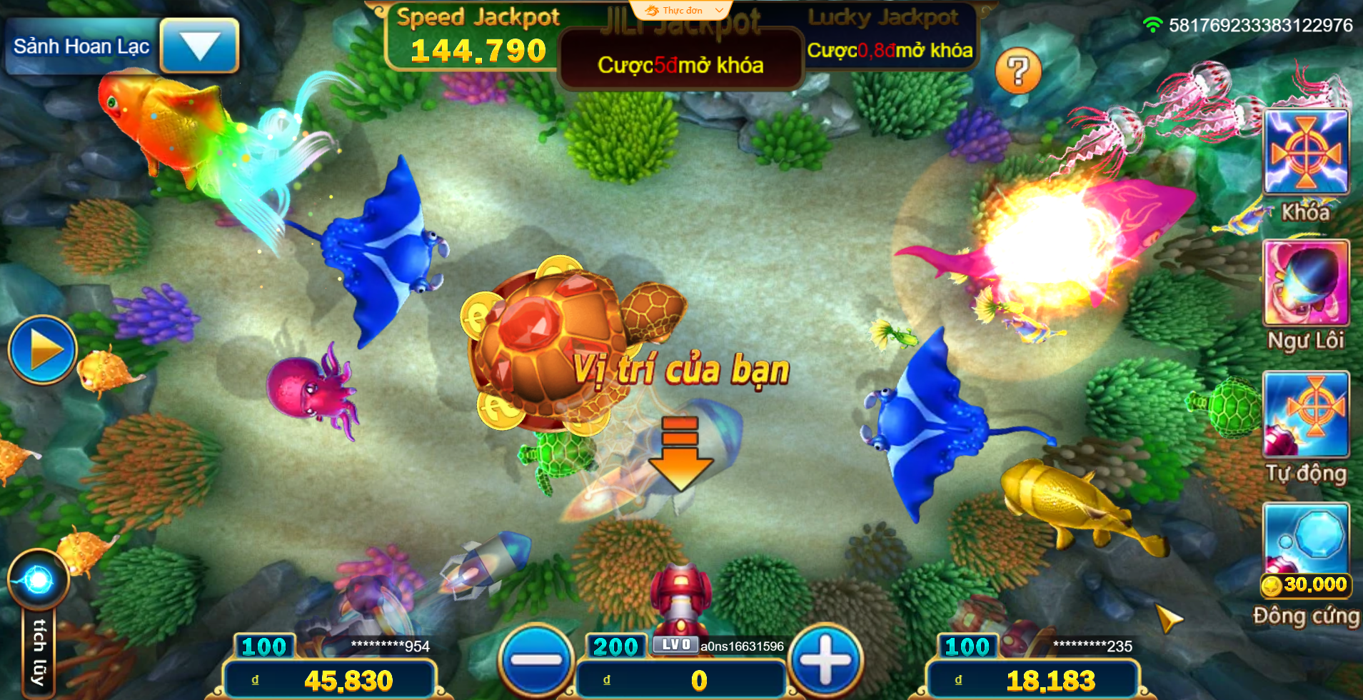 Quy trình tham gia chơi bắn cá AU88